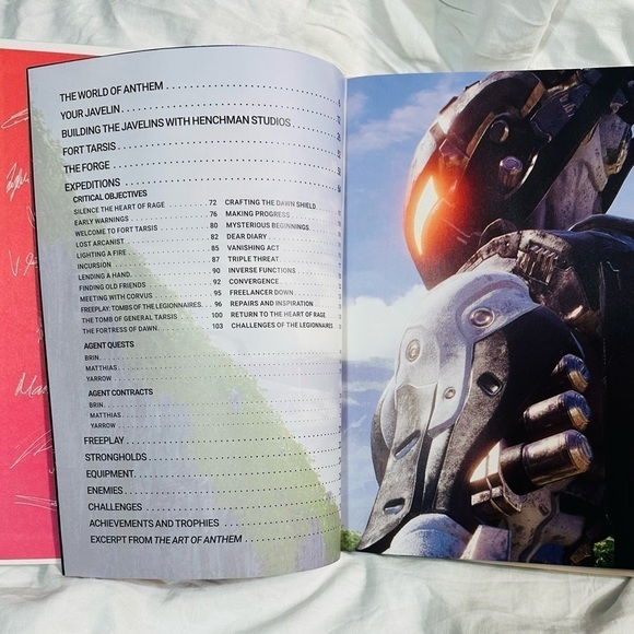 ANTHEM STRATEGY GUIDE ~ COLLECTOR'S EDITION HARDCOVER. PRIMA GAMES 2019. - Picture 3 of 3